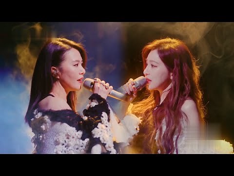 Cyndi Wang王心凌、Sitar Tan譚維維强强联合《山海》，默契飙高音，现场简直无懈可击！