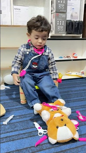 Pretend play doctor set | Doctor kit for kids | baby’s teddy bear patient