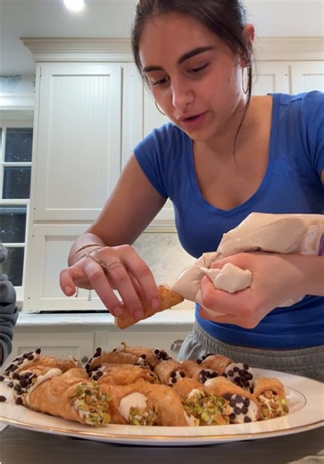 Making Delicious Homemade Cannoli with Family