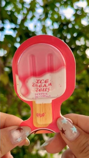 Unique popsicle-shaped yogurt jelly #candy #snack