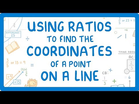 GCSE Maths - Using Ratios to Find the Coordinates of a Point On a Line (2026/27 exams)