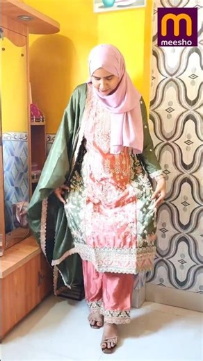 meesho haul wedding outfit😍 #youtubeshorts #shortvideo #viralvideo #viral #shorts #trendingshorts