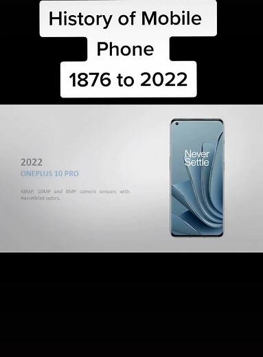 Evolution of Mobile Phones: From 1876 to 2022