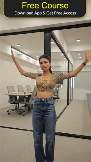 The Largest Fashion Education Movement ❤️ on Instagram: "FREE COURSE 🎉 Download app & get free course access 📲 🔗 Link bio me available hai #rajaranicoaching #freecourse #learnfromhome #freelearning #app"