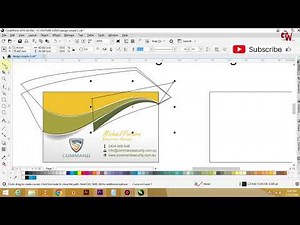 Designing a Visiting Card in CorelDRAW: Easy and Quick Guide | CorelDrawFever Studio