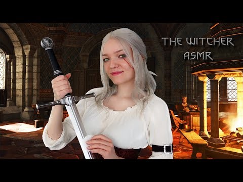 ASMR The Witcher 🐺🌿 Ciri helps you prepare for a Monster Fight in Kaer Morhen