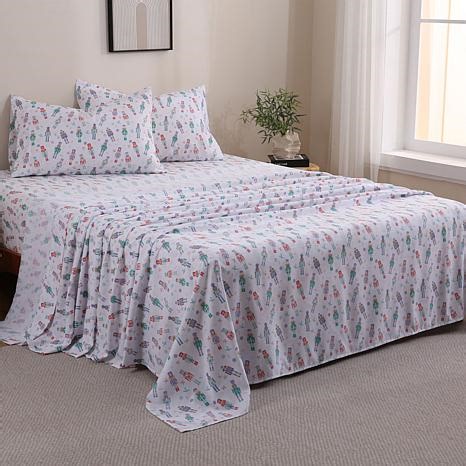 South Street Loft 4-piece Candy Christmas Sheet Set | HSN