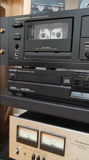 Sharp cd player #sharp #cdplayer #hifi #stereo