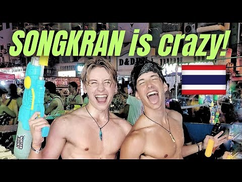 SONGKRAN in Bangkok was an EPIC Water Fight! Thailand New Year