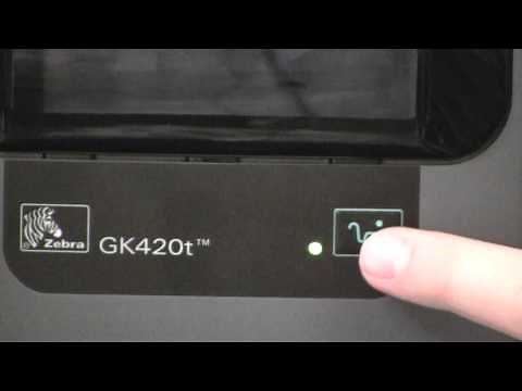 Zebra G Series Desktop Printer Feed Button Modes