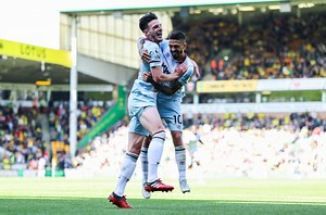 116K views · 9K reactions | Four goals and three points!   All of the action from today's win at Carrow Road! | West Ham United | Facebook