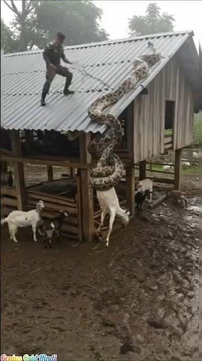 ग्रीन एनाकोंडा: दुनिया का सबसे ताकतवर साँप | Green Anaconda: The Strongest Snake In The World's