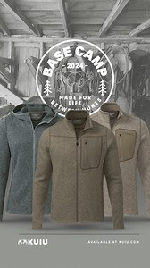 For every moment leading up to, and after the hunt, Base Camp Sweaters and Vests provide warmth and comfort without fail. | KUIU