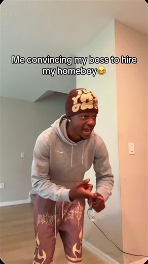 Dushont Green on Instagram: "My boy was successfully hired after this 😂😂#viral #relatable"