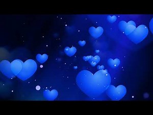 Blue Flying Hearts Free Background Videos, Motion Graphics, No Copyright | All Background Videos