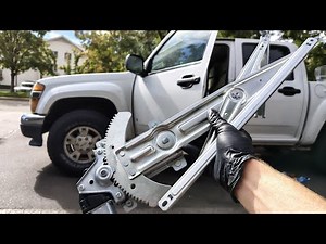 Window fell down Regulator Motor Replacement GMC Canyon Chevy Colorado Isuzu i280 i290 i350 i370