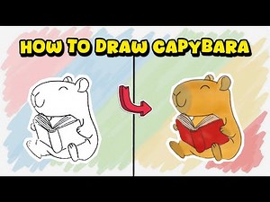 How to Draw a Cute Capybara – Easy and Fun Animal Drawing Guide