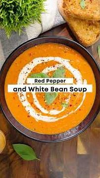 Creamy Roasted Red Pepper Soup You’ll Make All Soup Season 🍅🥣