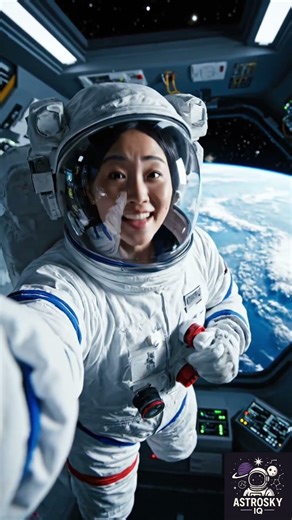 Astronaut Vlog From Space 🌍🚀 | Zero-Gravity Life #space #science #astronaut #facts #nasa #viral