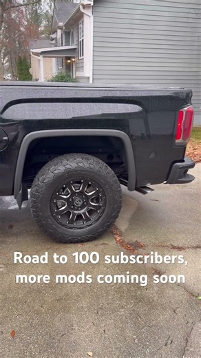 Nothing Beats a Rainy Day Cold Start 😮‍🔥 #truckbuild #gmc