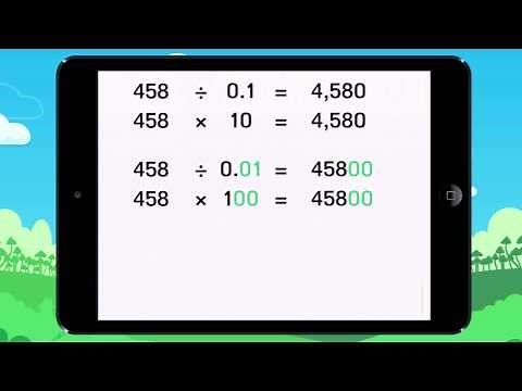 Learn how to divide by 0.1, 0.01, and 0.001. Lesson