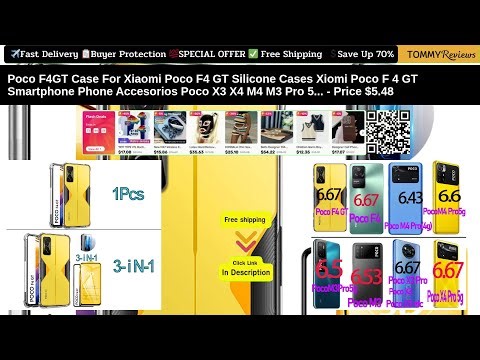 POCO F4 GT Case: Ultimate Shockproof Silicone Cover for X3, X4, M5 | #POCOProtection