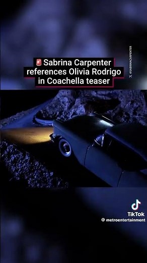 SABRINA CARPENTER COLLABS WITH OLIVIA RODRIGO | COACHELLA 2026