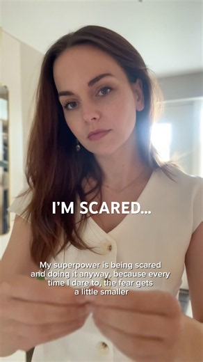 I’m scared 24/7…but I’m doing it anyways #hsp