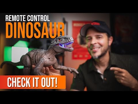 Take a look at this Cool Remote Control Dinosaur for Kids!