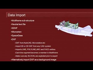 MAXSURF Multiframe - Importing Geometry