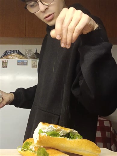 Accidental Slap Moment While Making Sandwiches