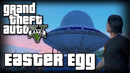 GTA 5: UFO Easter Egg (Grand Theft Auto 5)