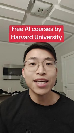 Free AI Courses from Harvard University for Students