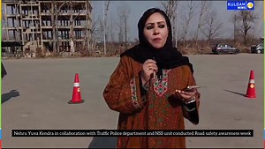 3.8K views · 75 reactions | Nehru Yuva Kendra(ministry of Youth Affairs and sports(Govt of india) in collaboration with Traffic Police department and NSS unit conducted Road safety awareness week | Kulgam News | Facebook