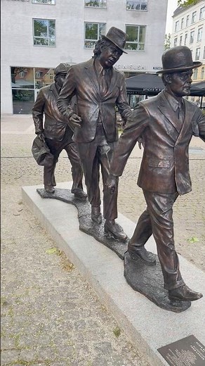 Catch a Glimpse of the New Olsen Banden Statue in Valby! #OlsenBanden