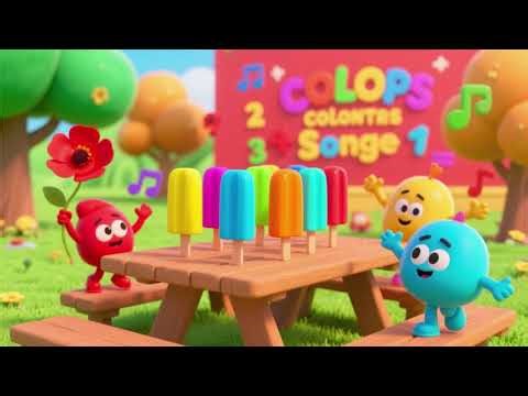 Popsicle Colors Counting Song — One, Two, Lick and Laugh!