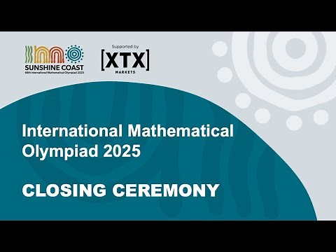 International Mathematics Olympiad 2025 Closing Ceremony