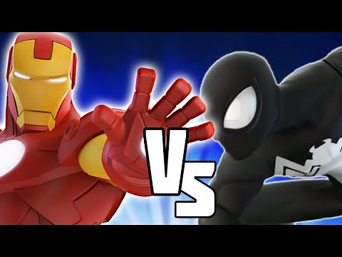 Iron Man VS Black Suit - Disney Infinity BATTLES!