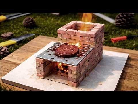 DIY Mini Brick Table Oven 🔥 Cheap and fun!