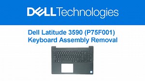 How to Remove a Latitude 3590 Keyboard