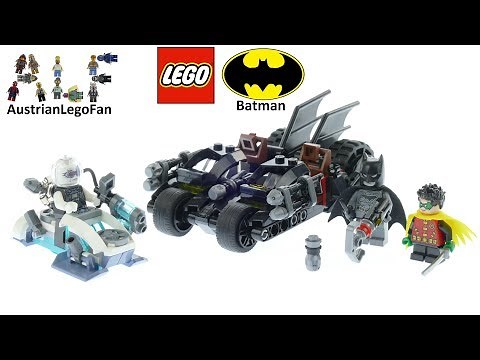Lego Batman 76118 Mr. Freeze Batcycle Battle Speed Build