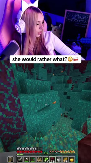 what did she say?🇵🇱 #mcyt #polska #poland #livehighlights #minecraft | minecraft