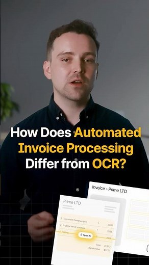 OCR Extracts Your Invoices. AI Understands Them