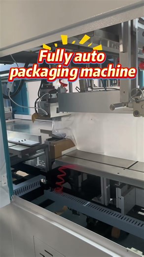 Fully auto packaging machine demo | Satisfying Automation ⚙️
