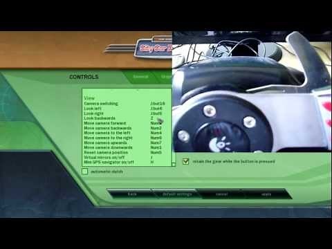 How to correctly setup City Car Driving 1.4 Logitech G27, Force Feedback Steering Wheel, tutorial.