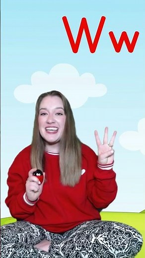 Letter W - Sign Language - Phonics
