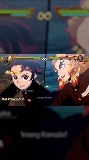 COMBO COM RENGOKU #anime #demonslayer#gaming