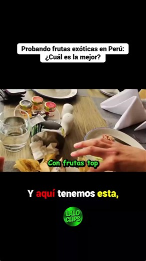 ¡Fernanfloo se aventuró a probar las frutas más exóticas de Perú y parece haber encontrado su nueva obsesión! Entre risas y comparaciones nostálgicas, descubre un sabor único que lo dejó totalmente sorprendido. ¿Será esta la mejor fruta del viaje? La reacción al probarla lo dice todo: ¡una calificación perfecta de 11/10! #peru #frutasexoticas #fernanfloo #comidaperuana #viajes