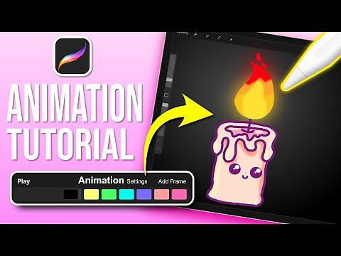 How To Animate On Procreate - Easiest Tutorial For Beginners