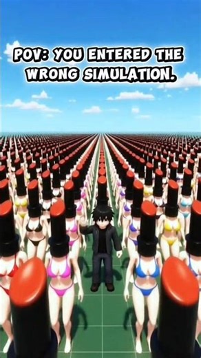 POV: You entered the wrong simulation 💀